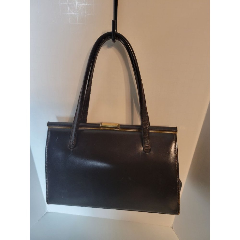 Vintage Ackery London Leather Handbag